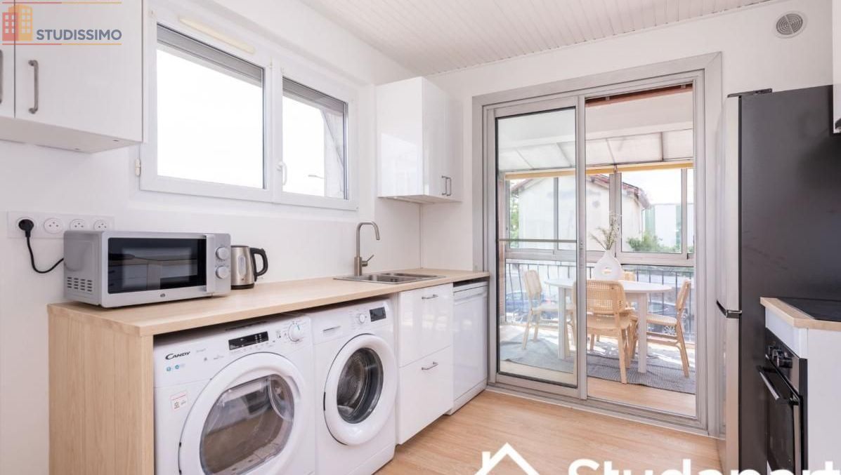 Studio 11m² Villeurbanne - Meublé - Photo 1