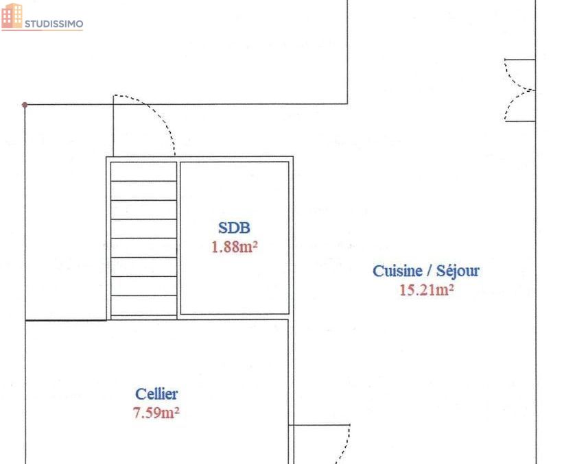 Studio 35m² Saint-Étienne 42100 - Photo 1