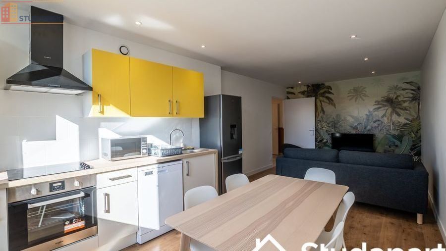 Studio meublé 12m² Lyon 8e - Calme, lumineux - Photo 1