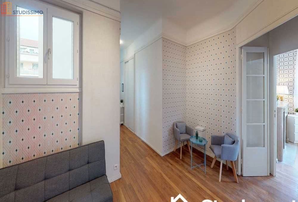 Studio meublé 10m² Lyon 3e - Calme, au 3e étage - Photo 1