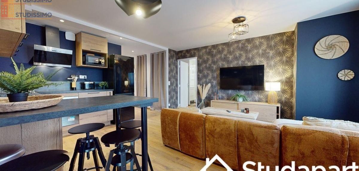 Studio meublé 41m² Lyon 7e - Étage élevé, DPE A - Photo 4