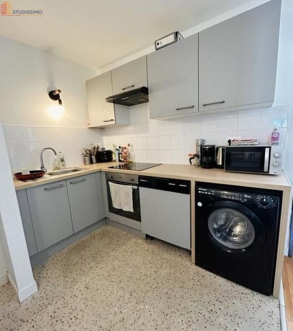 Studio meublé 12m² Villeurbanne - Lumineux, 4e étage - Photo 1