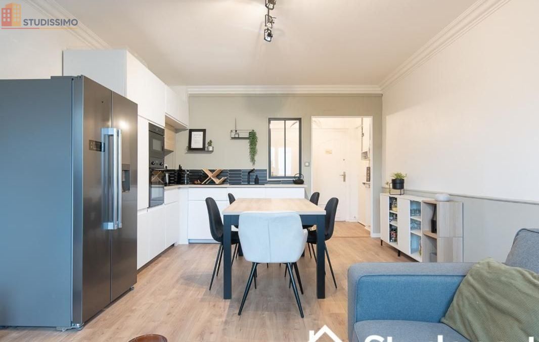 Studio meublé 10m² Vénissieux - Calme, 3e étage - Photo 1
