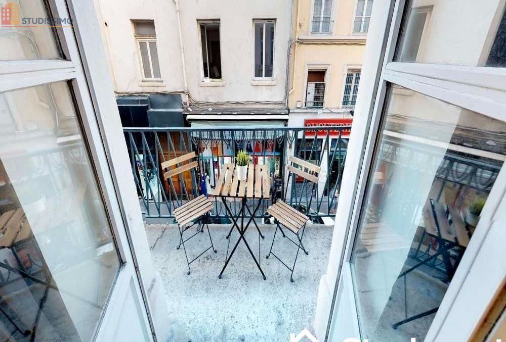 Studio meublé 12m² Lyon 3e - Meublé, calme - Photo 2