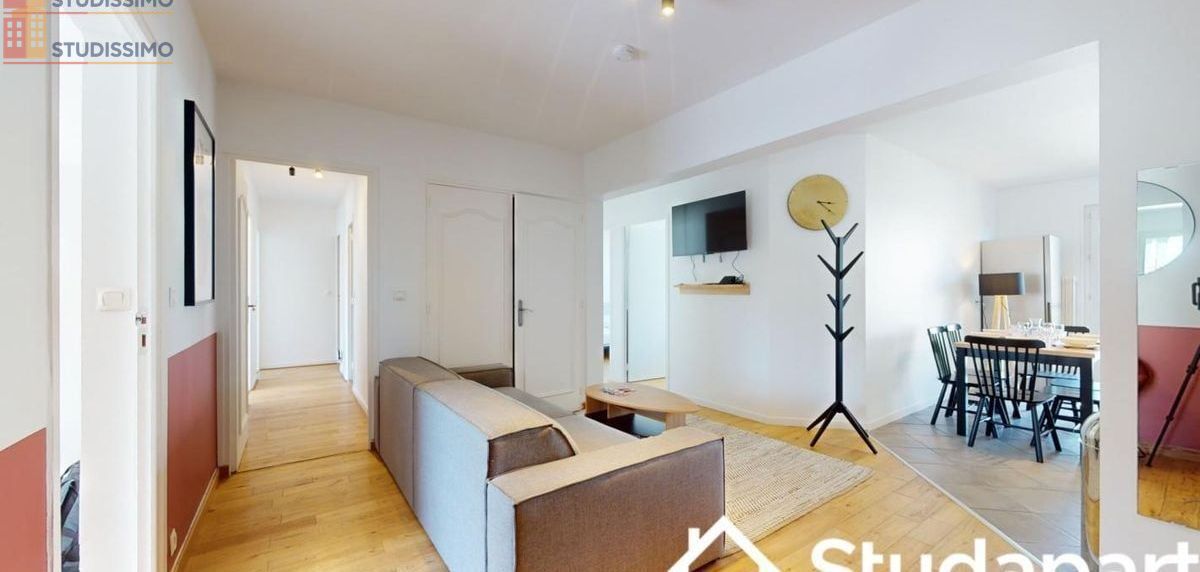 Studio meublé 9m² Lyon 3e - Étage élevé, lumineux - Photo 4