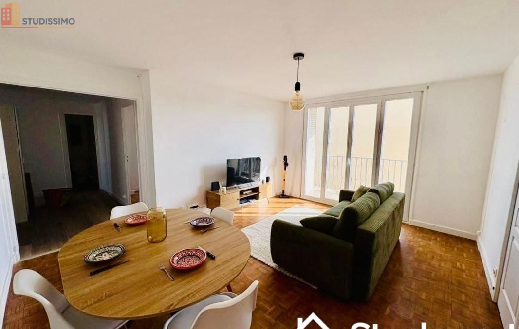 Studio meublé 13m² Villeurbanne - Lumineux, étage élevé - Photo 4