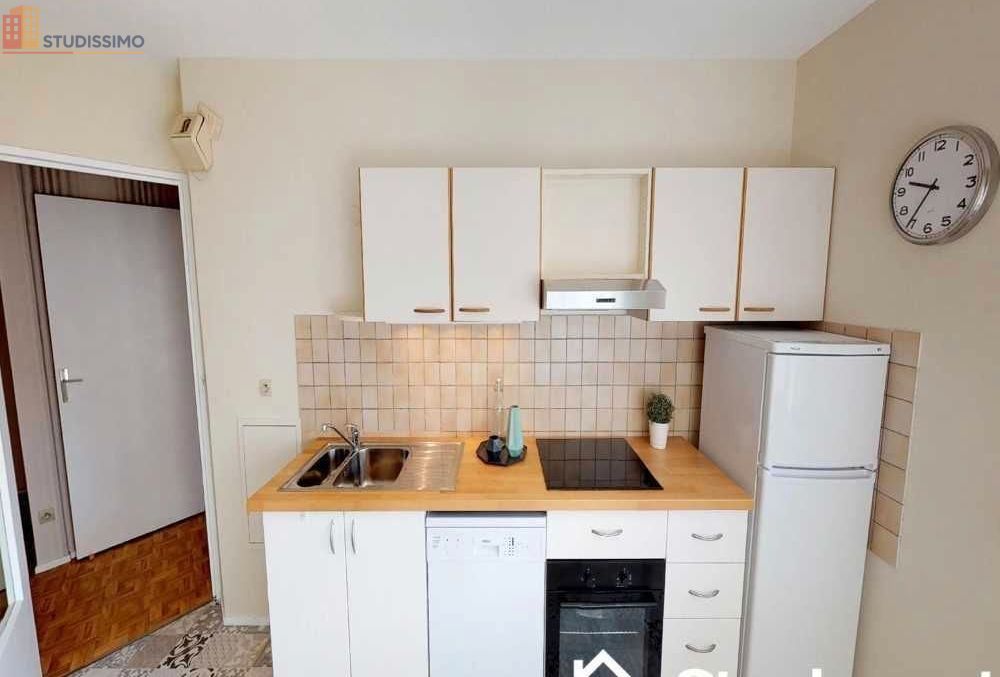 Studio meublé 10m² Lyon 7e - Calme, lumineux - Photo 1