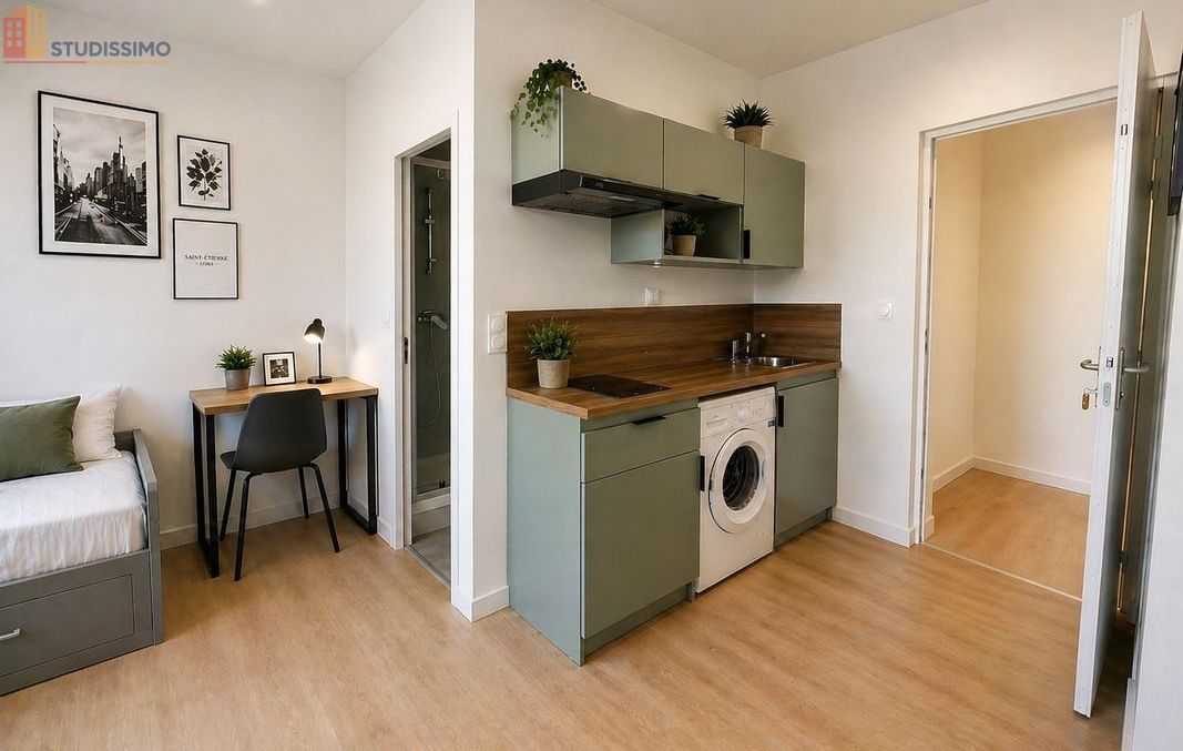 Studio 22m² Saint-Étienne 42100 - Photo 4