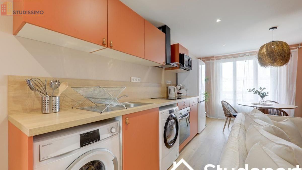 Studio meublé 11m² Lyon 7e - Meublé, DPE A - Photo 3