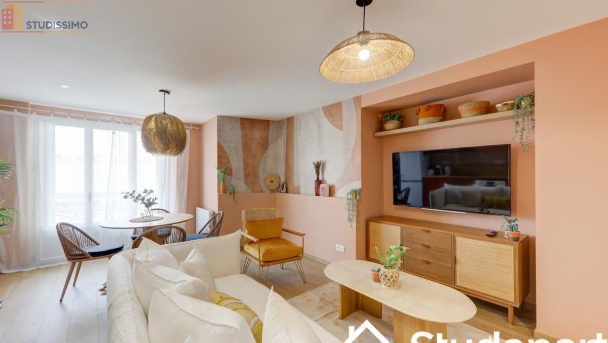 Studio meublé 11m² Lyon 7e - Meublé, DPE A - Photo 2
