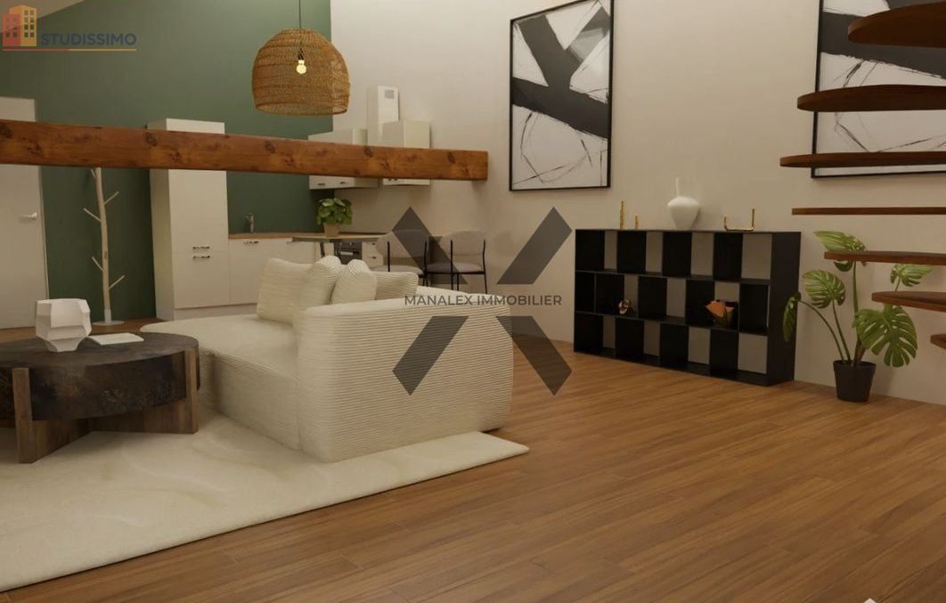 Studio 47m² Roanne - Dernier étage, lumineux - Photo 7