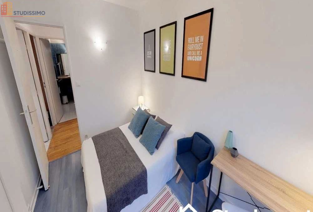 Studio meublé 11m² Lyon 9e - Meublé, calme - Photo 2