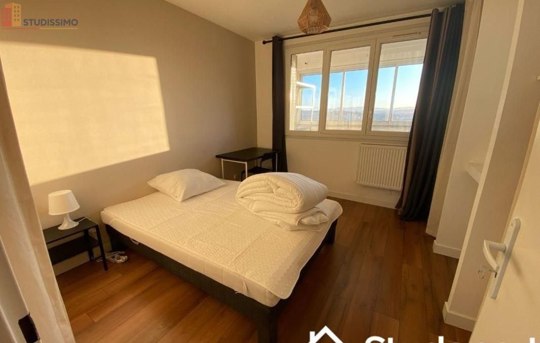 Studio meublé 12m² Villeurbanne - Étage élevé, lumineux - Photo 1