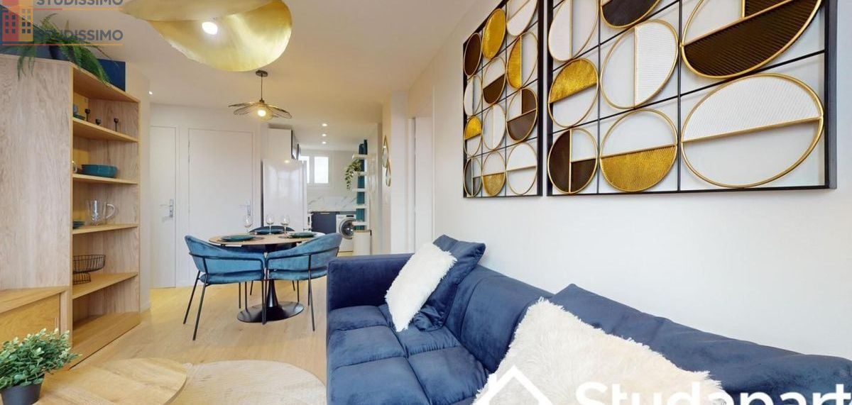 Studio meublé 10m² Villeurbanne - Meublé, DPE A - Photo 1