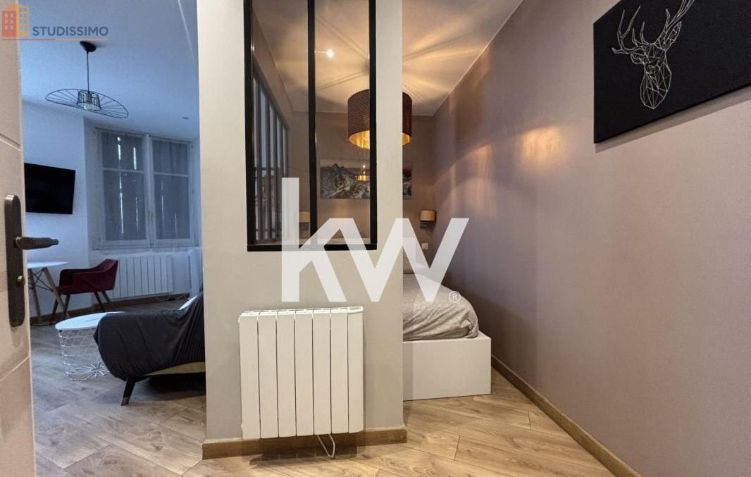 Studio 25m² Saint-Étienne 42000 - Étage élevé, lumineux - Photo 8