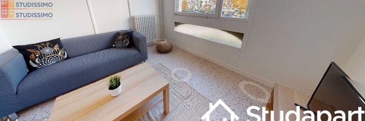 Studio meublé 66m² Lyon 8e - Lumineux, spacieux - Photo 2