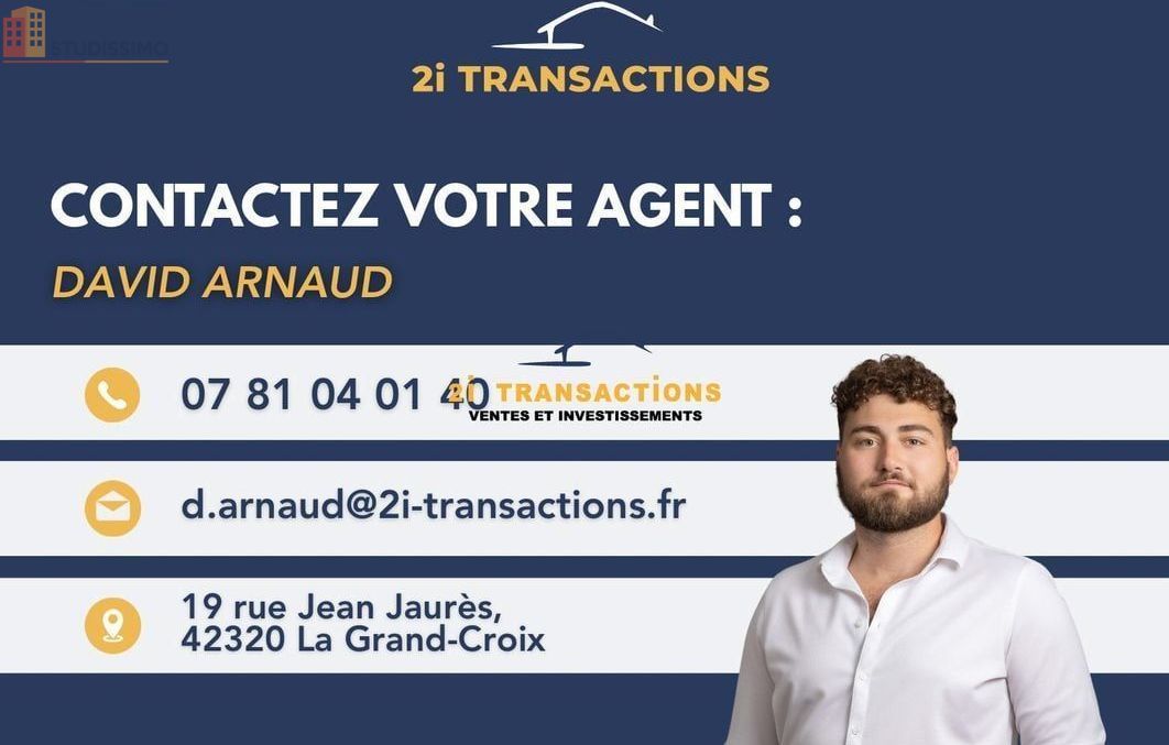 Studio 25m² Saint-Étienne 42000 - Photo 1