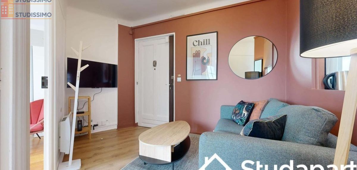 Studio meublé 15m² Villeurbanne - Lumineux, 7e étage - Photo 4