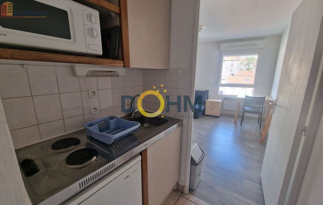 Studio 20m² Saint-Étienne 42000 - Étage élevé, lumineux - Photo 2