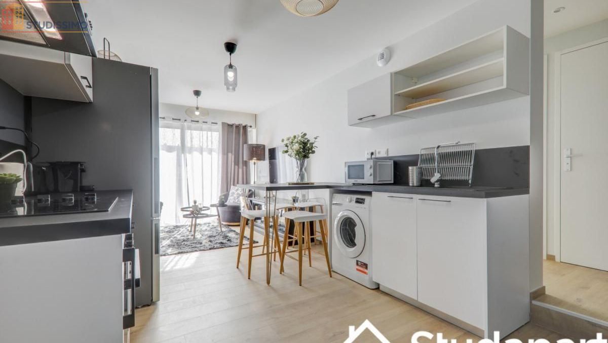 Studio 10m² Lyon 8e - Meublé, DPE A - Photo 1