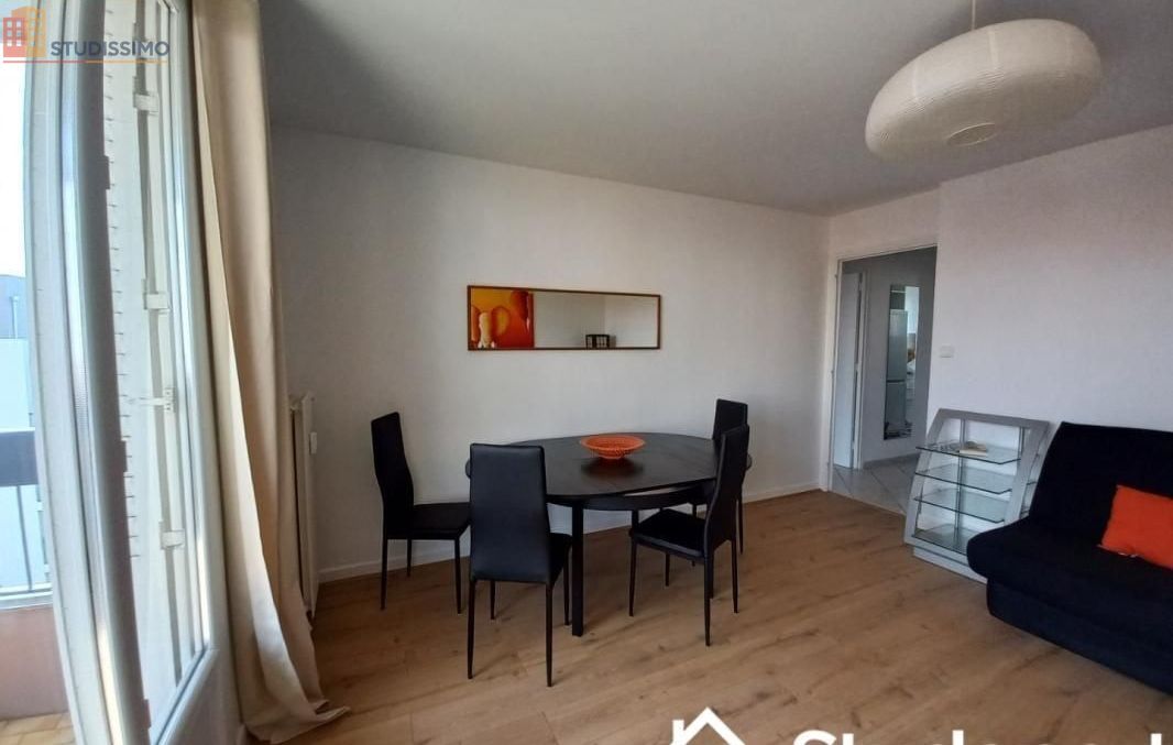 Studio meublé 12m² Villeurbanne 69100 - Lumineux, 5e étage - Photo 2