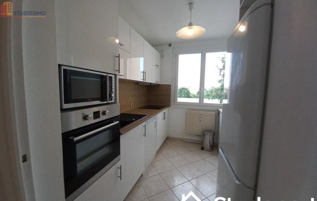 Studio meublé 12m² Villeurbanne 69100 - Lumineux, 5e étage - Photo 1