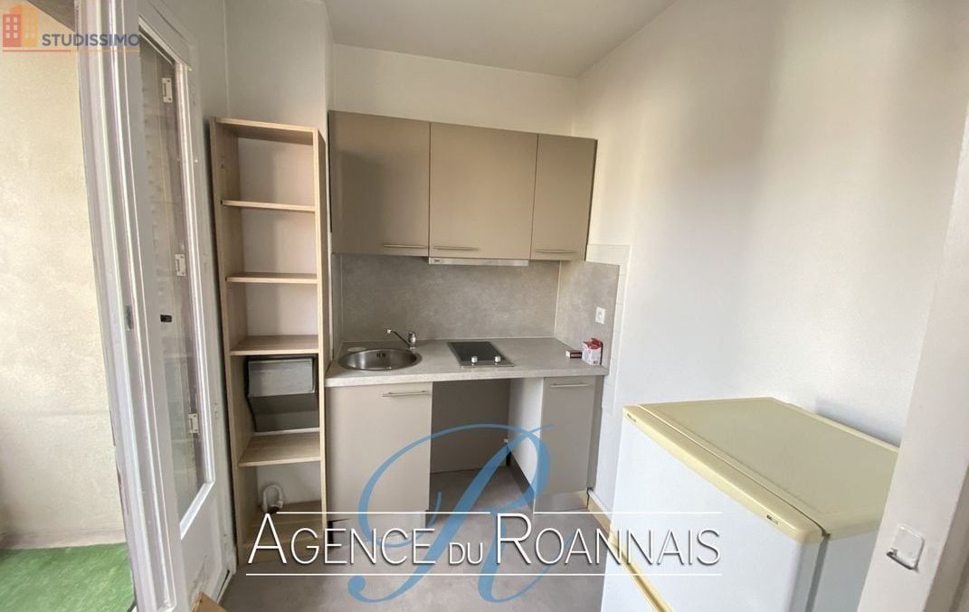 Studio 25m² Roanne - Étage 2/6, DPE D - Photo 1