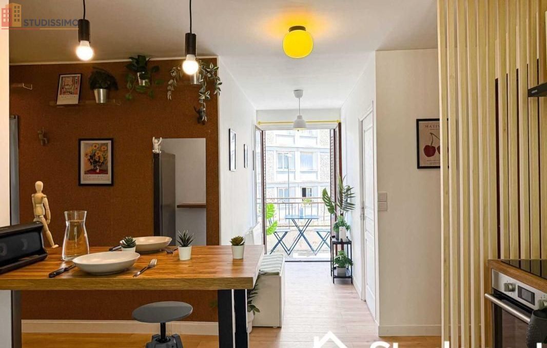 Studio 66m² Villeurbanne - Meublé, lumineux - Photo 2