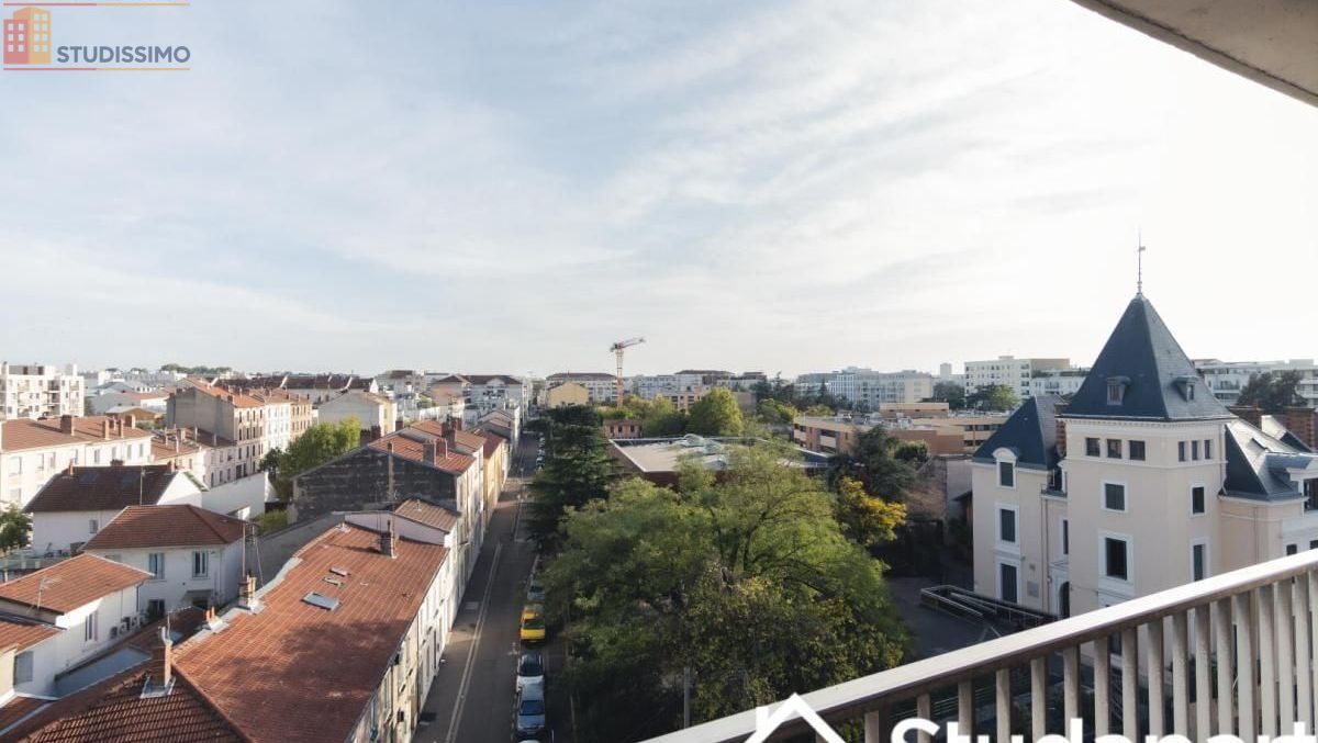 Studio meublé 12m² Villeurbanne - Lumineux, 6e étage - Photo 2