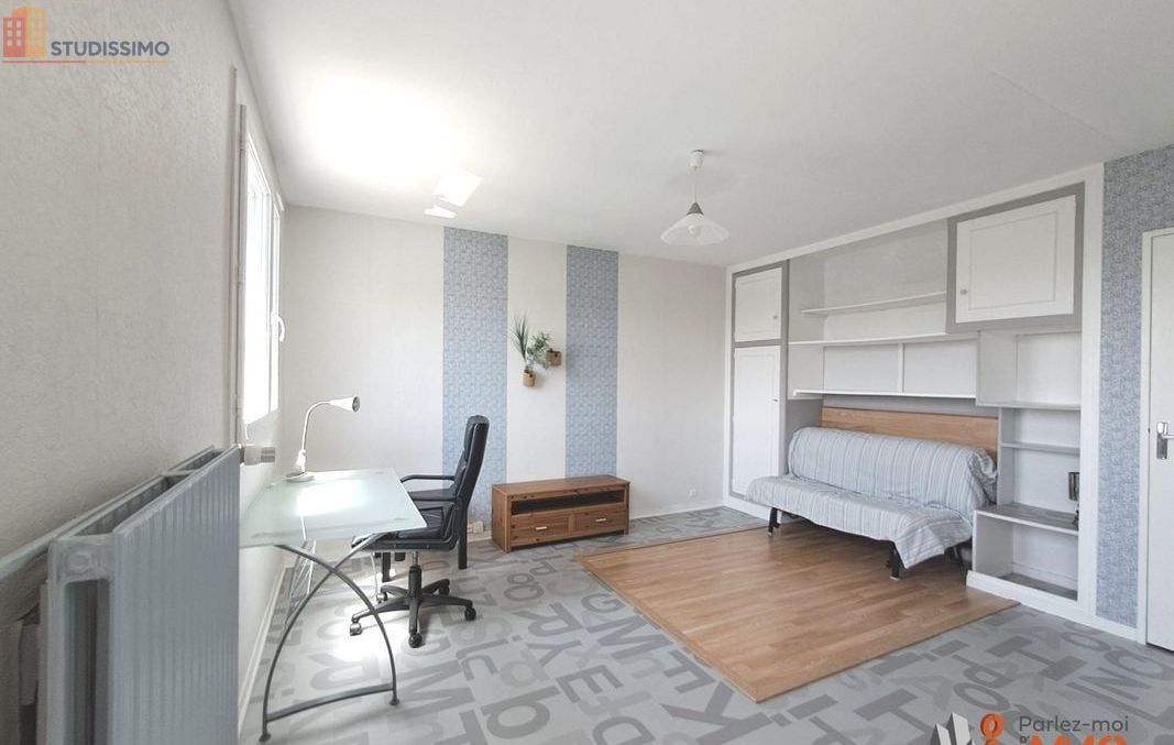 Studio 31m² Saint-Étienne 42100 - Étage élevé, belle vue - Photo 2