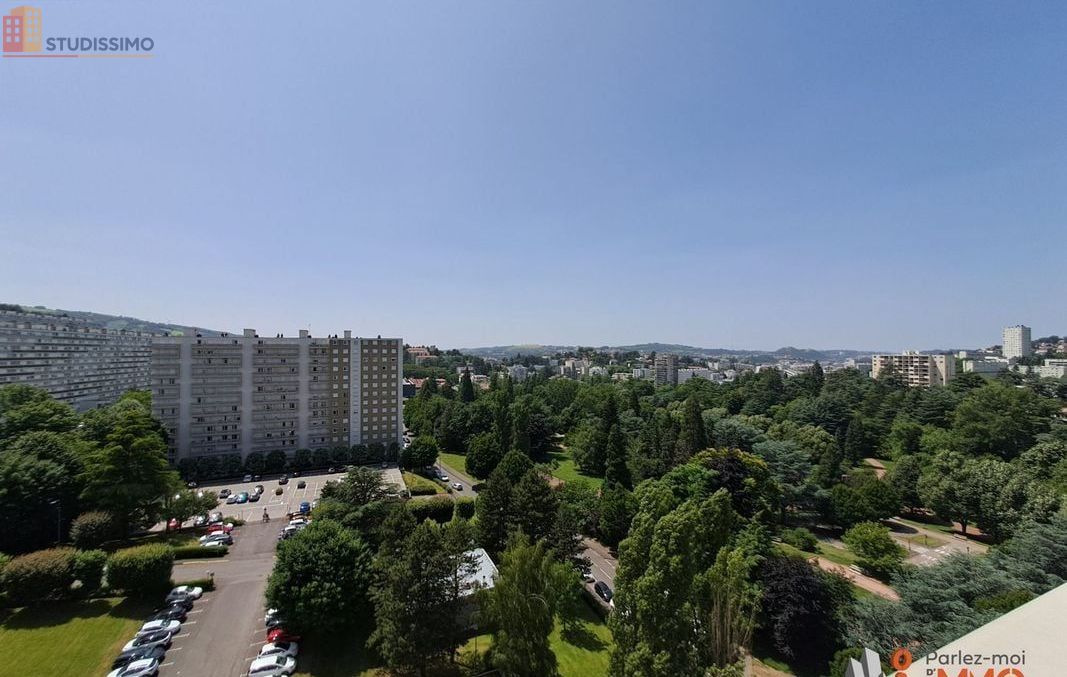 Studio 31m² Saint-Étienne 42100 - Étage élevé, belle vue - Photo 1