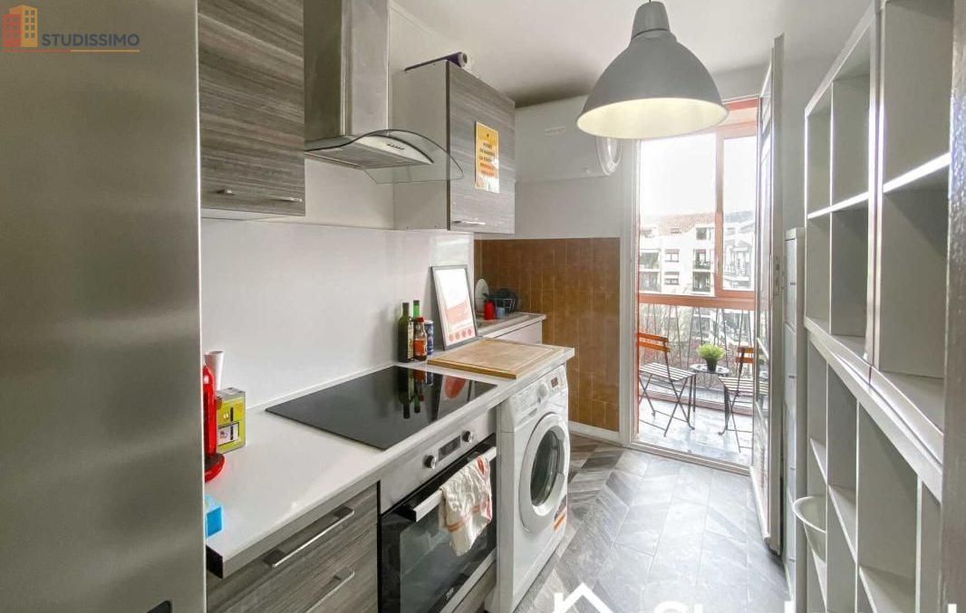 Studio meublé 64m² Villeurbanne - Grand espace, lumineux - Photo 4