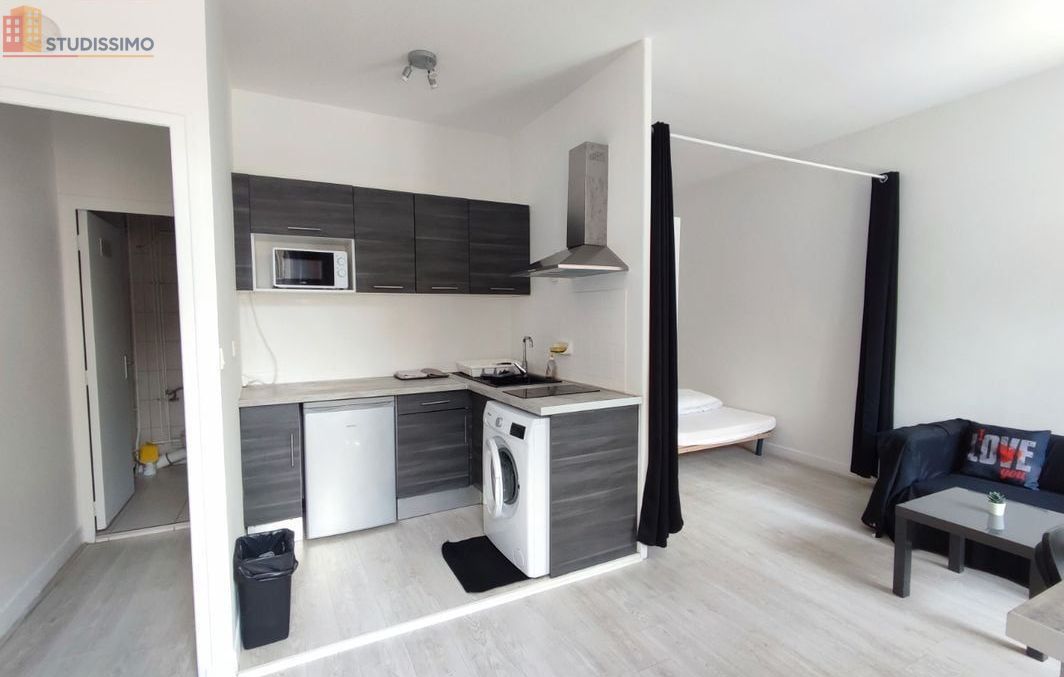 Studio 28m² Saint-Étienne 42100 - Meublé, loué - Photo 2