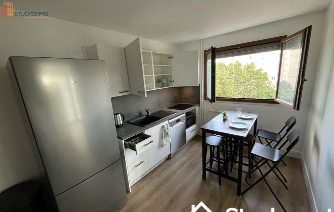 Studio 10m² Vaulx-en-Velin - Meublé, 6e étage - Photo 4