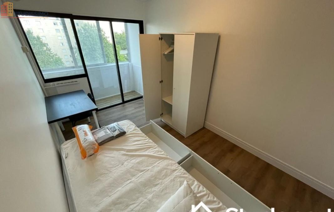 Studio 10m² Vaulx-en-Velin - Meublé, 6e étage - Photo 2