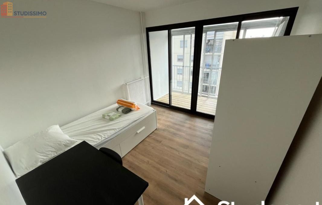 Studio 10m² Vaulx-en-Velin - Meublé, 6e étage - Photo 1