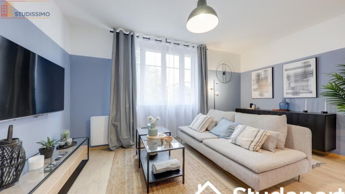 Studio meublé 9m² Lyon 8e - Calme, proche commerces - Photo 1