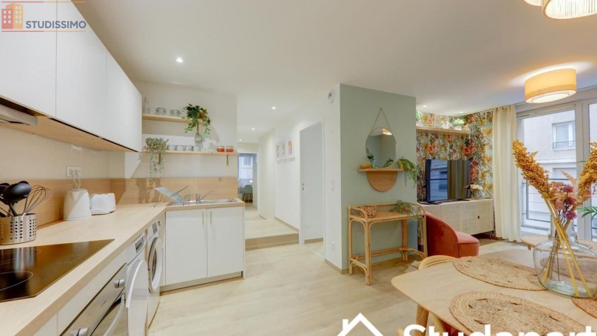 Studio 75m² Lyon 2e - Meublé, lumineux - Photo 1