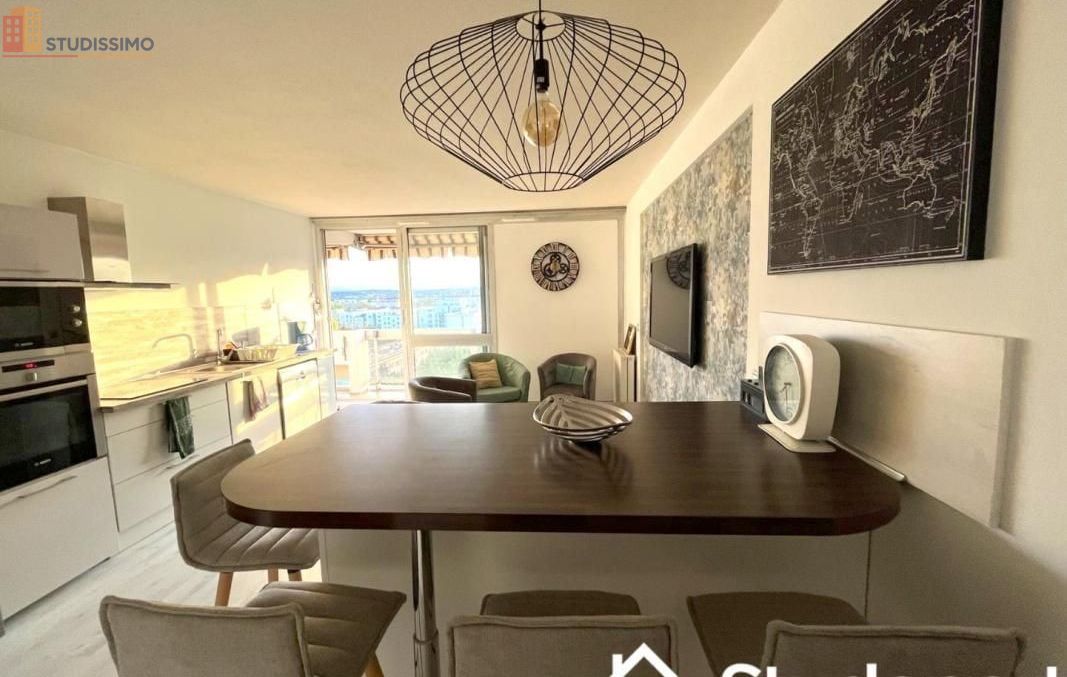 Studio meublé 11m² Lyon 8e - Étage élevé, lumineux - Photo 3
