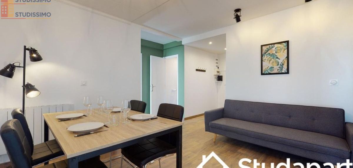 Studio 9m² Saint-Priest - Meublé, 9e étage - Photo 4