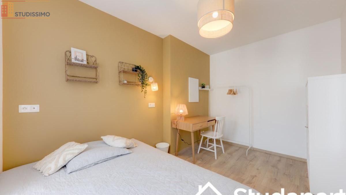 Studio meublé 11m² Villeurbanne - Meublé, DPE A - Photo 1