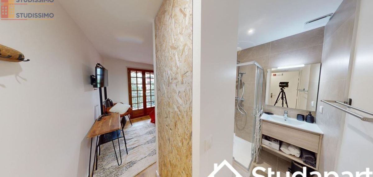 Studio meublé 11m² Villeurbanne - Petit, lumineux - Photo 1