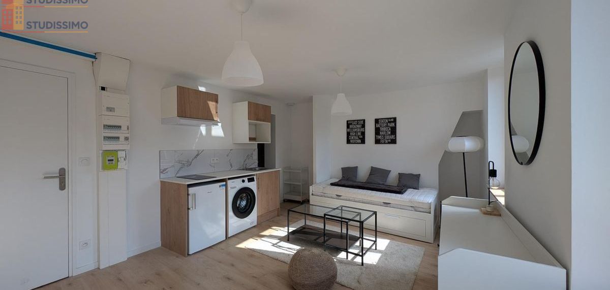 Studio 23m² Rouen centre - Lumineux, refait à neuf - Photo 5