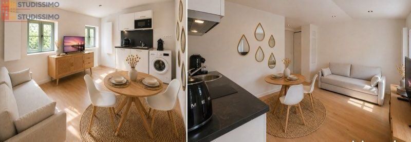 Studio meublé 19m² Écully - Neuf, prêt à vivre - Photo 2