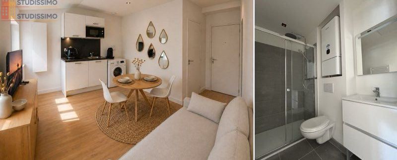 Studio meublé 19m² Écully - Neuf, prêt à vivre - Photo 1
