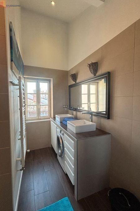 Studio 95m² Lyon 2e - Meublé, cachet, dernier étage - Photo 1