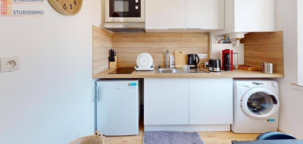 Studio meublé 16m² Lyon 3e - Meublé, DPE D - Photo 3