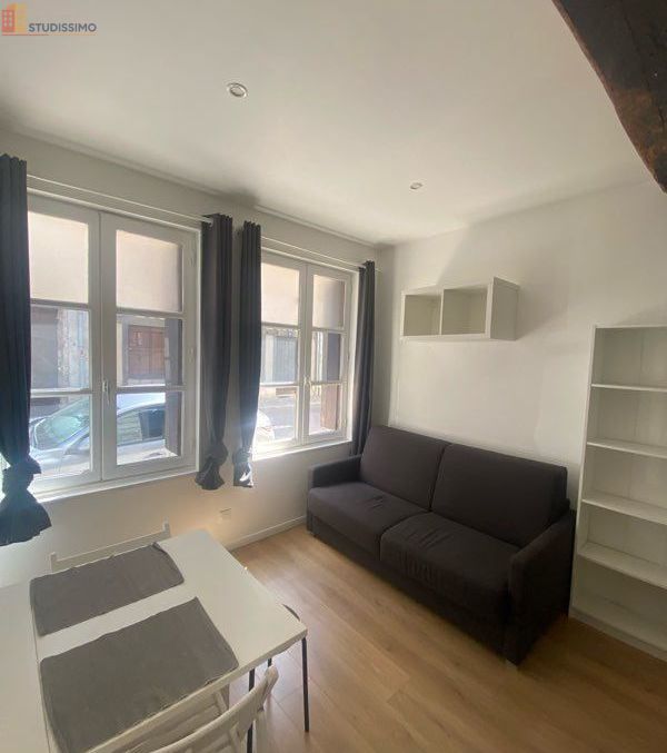 Studio meublé 15m² Rouen 76000 - Calme, meublé - Photo 1