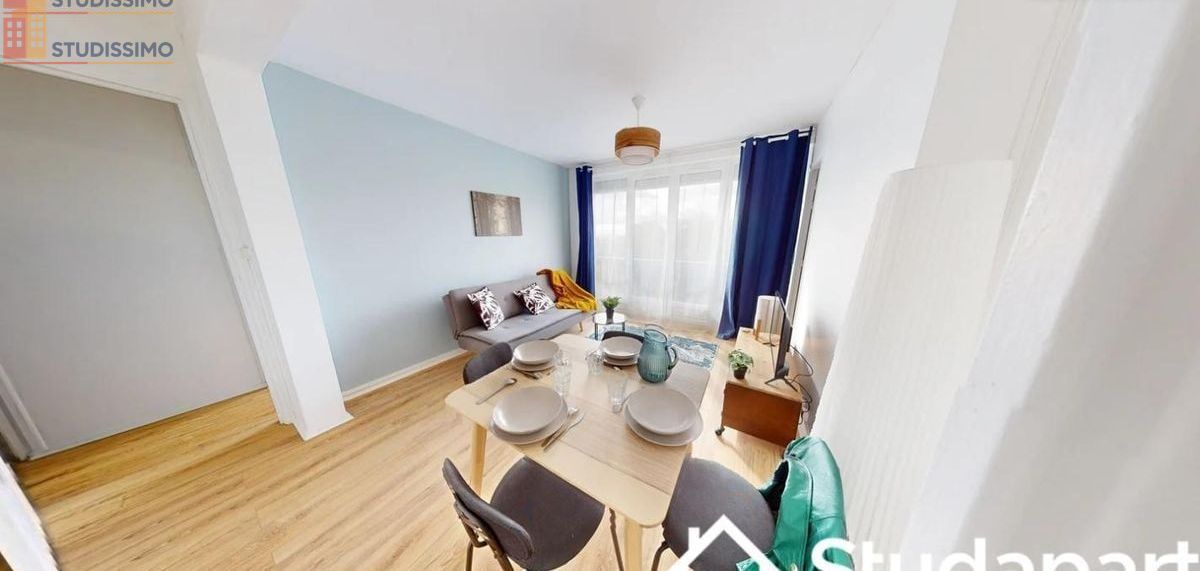 Studio meublé 9m² Mont‑Saint‑Aignan - Meublé, 4e étage - Photo 3