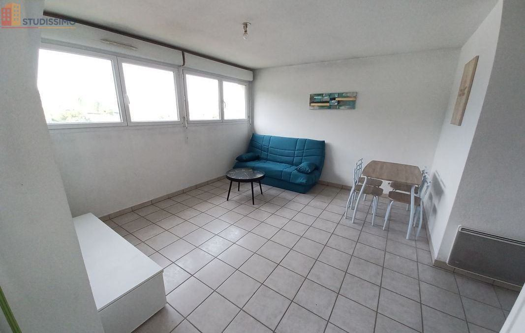 Studio 33m² Canteleu - Balcon, meublé - Photo 1
